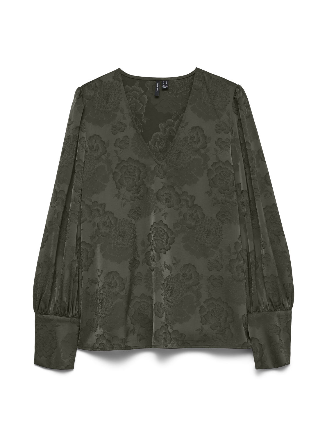 VERO MODA KIRA LS V-NECK TOP