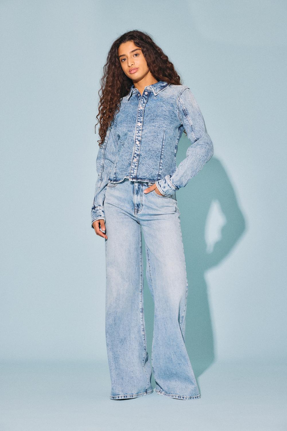 NOISY MAY NELLIE MW PALAZZO JEANS