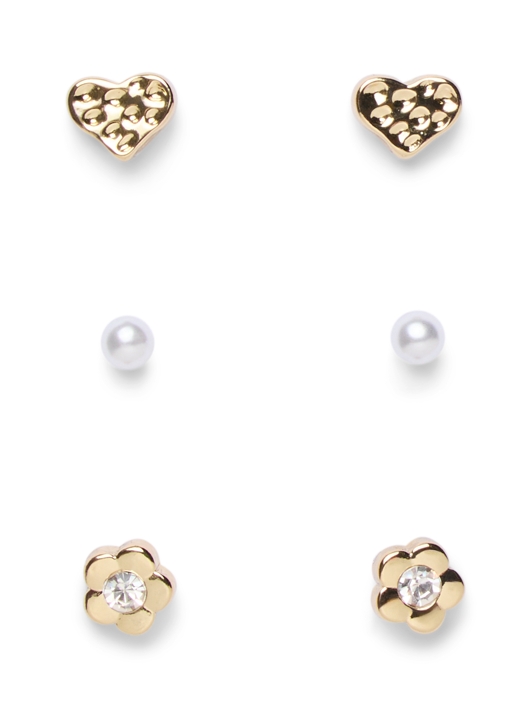 PIECES ANNIE S EARRINGS 3-PACK