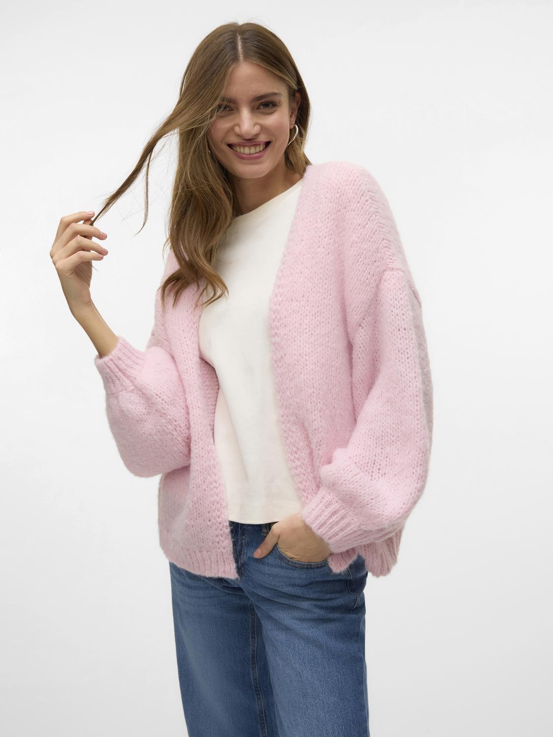 VERO MODA MAYBE LS OPEN CARDIGAN
