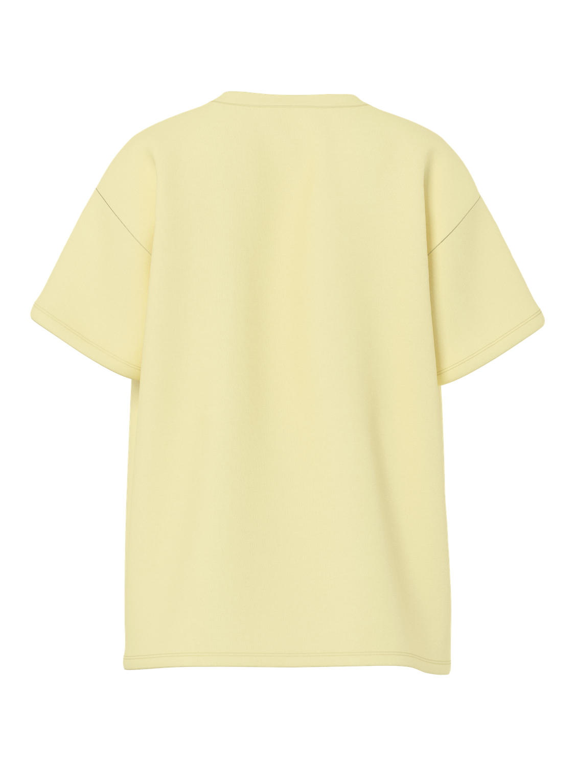 PIECES SKYLAR SS OVERSIZED TEE - FRENCH VANILLA