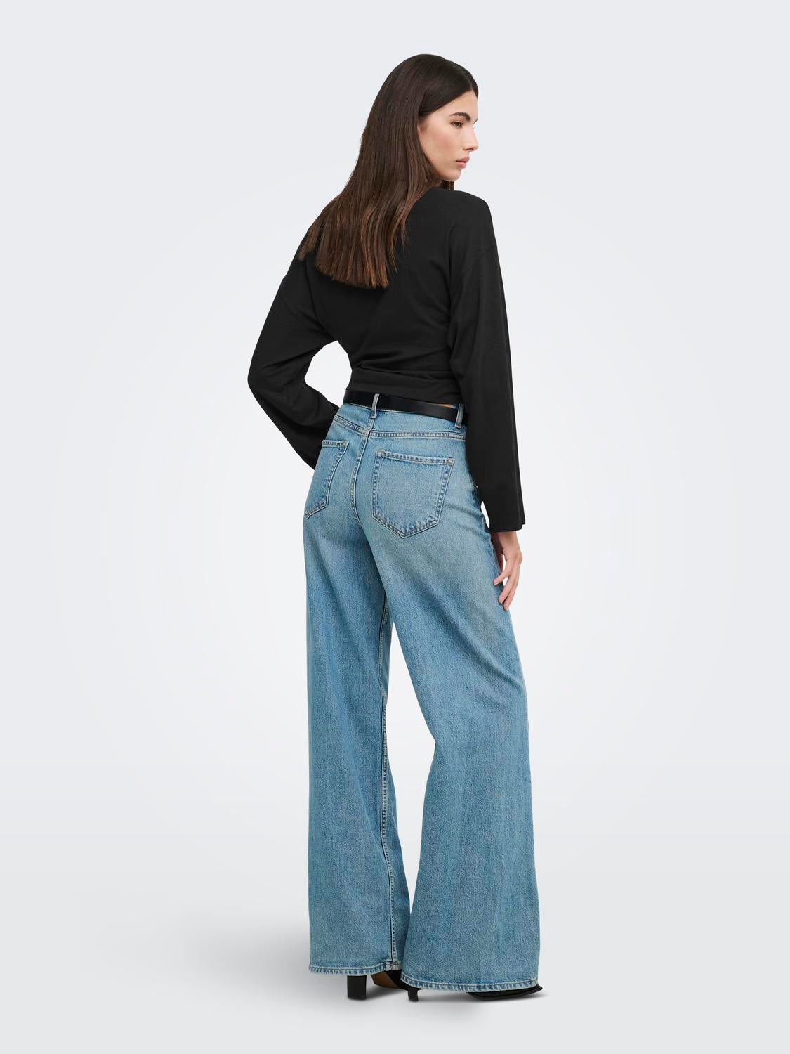 ONLY MIST LS O-NECK TOP JRS
