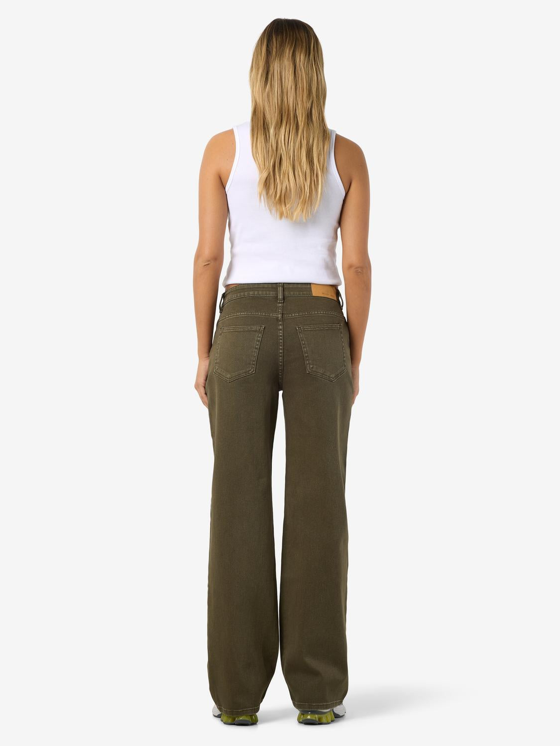 NOISY MAY YOLANDA MW STRAIGHT JEANS COLORED