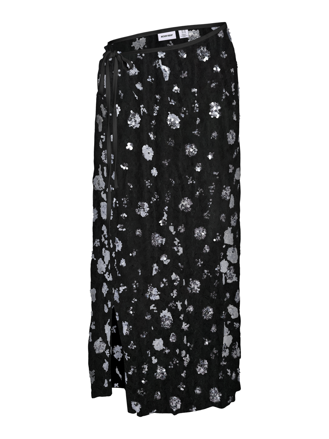 NOISY MAY ZIGGA WRAP SEQUINS SKIRT