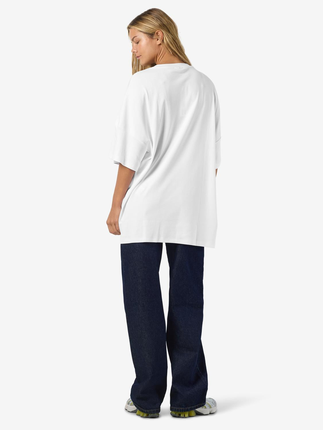 NOISY MAY MOCCA 2/4 BOXY TEE DRESS