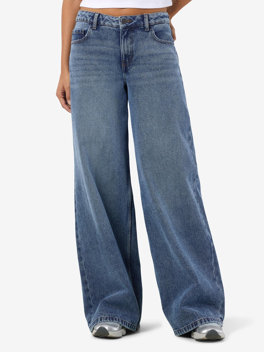 NOISY MAY KETTIE MW WIDE JEANS