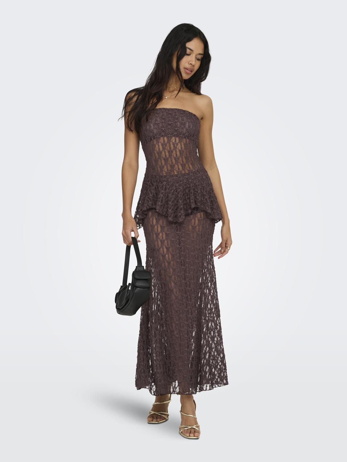 ONLY AYA LACE LONG SKIRT JRS