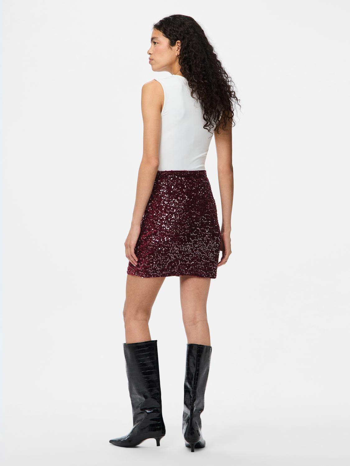 PIECES KAM HW NEW SHORT SKIRT