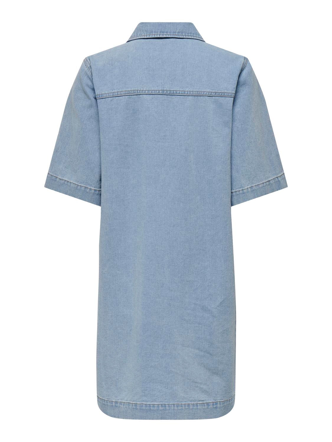 ONLY BELLE S/S BUTTON DRESS