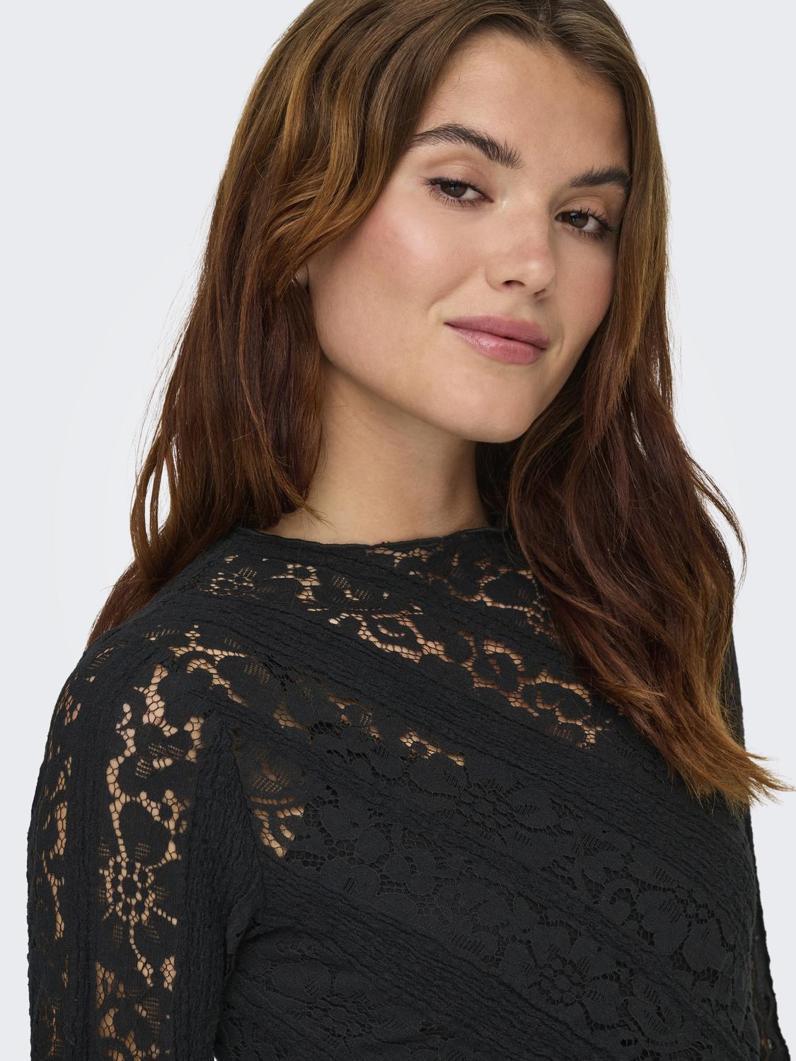 ONLY IRENE L/S MOCKNECK TOP