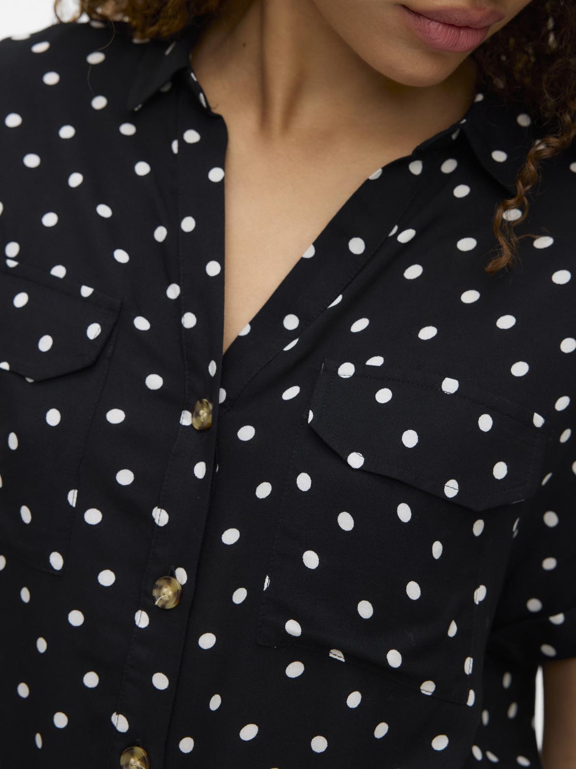 VERO MODA BUMPY SS SHIRT AOP