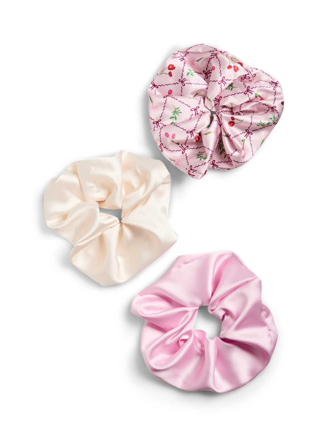 PIECES SARAH 3-PACK SCRUNCHIE
