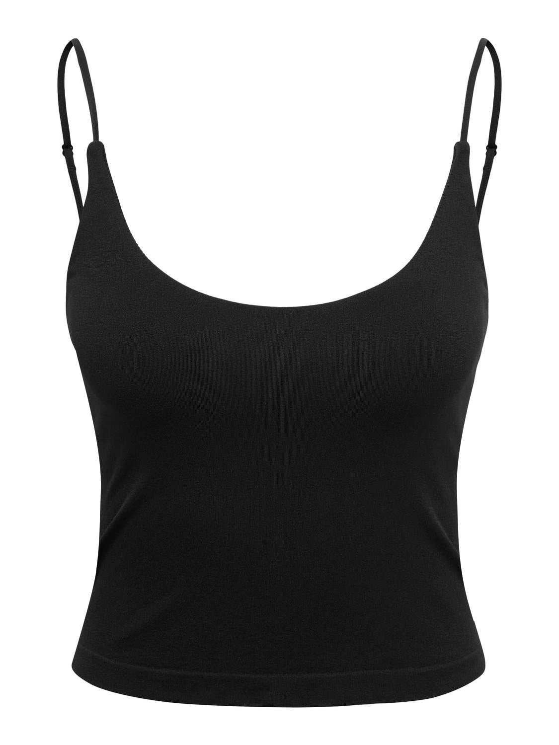 ONLY BELLA SEAMLESS V-NECK CROP TOP ACC