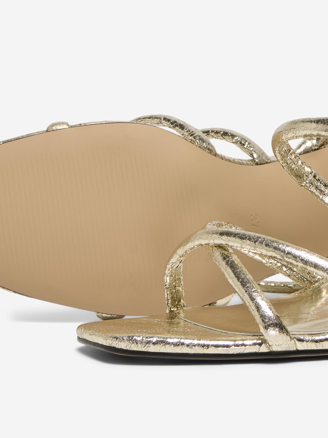 ONLY SHOES AMINA-1 PU ANKLE STRAP HEELED SANDAL