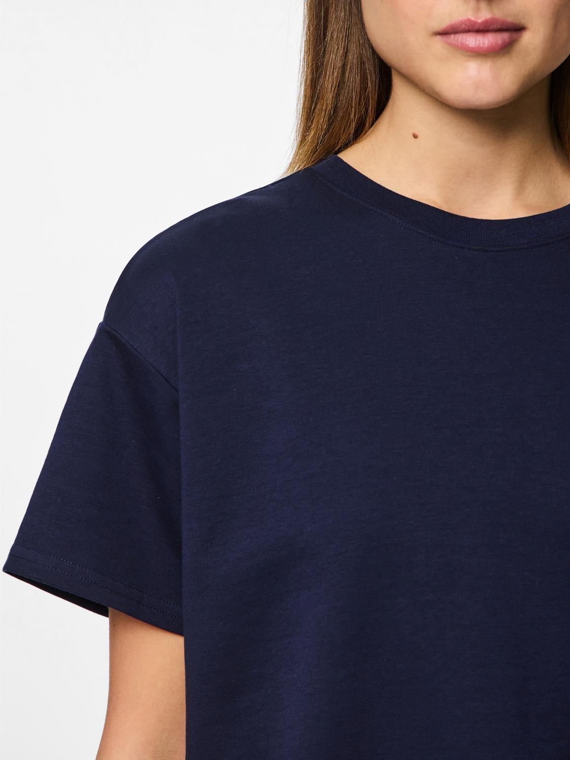 PIECES SKYLAR SS OVERSIZED TEE