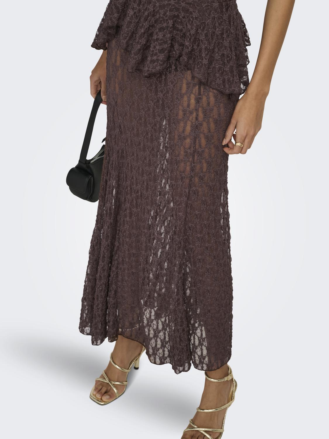 ONLY AYA LACE LONG SKIRT JRS