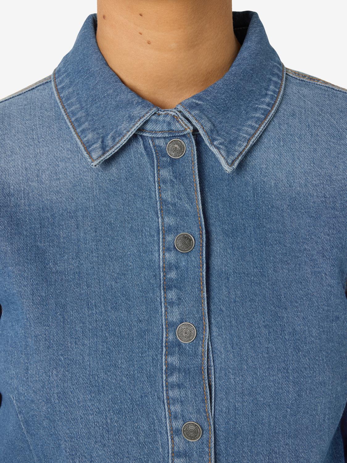 NOISY MAY GINA BERRY LS FIT SHIRT