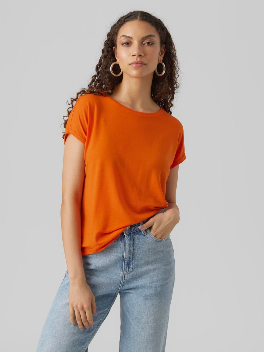 VERO MODA AVA PLAIN SS TOP