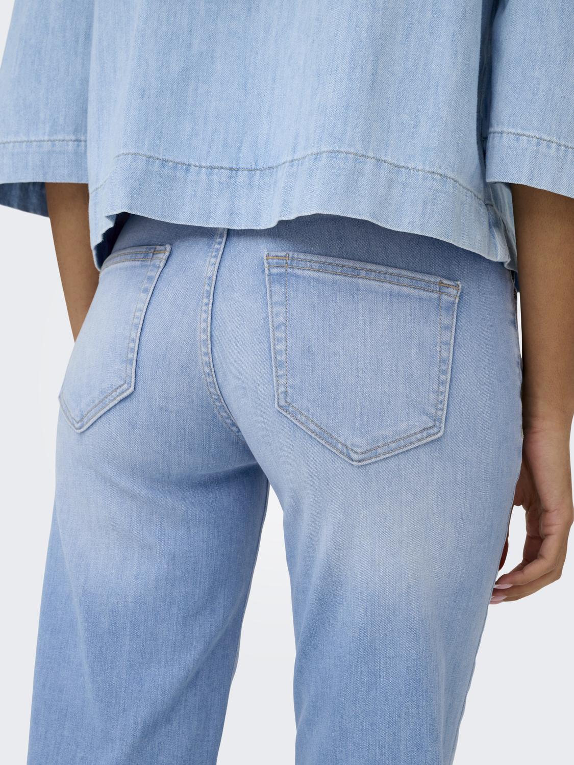 ONLY BLUSH MID STRAIGHT DNM