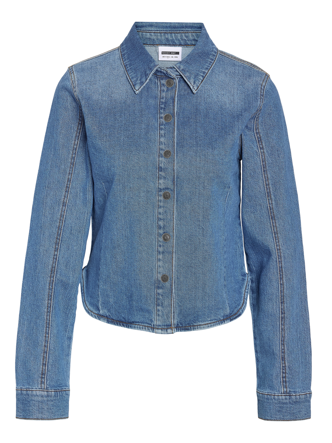 NOISY MAY GINA BERRY LS FIT SHIRT