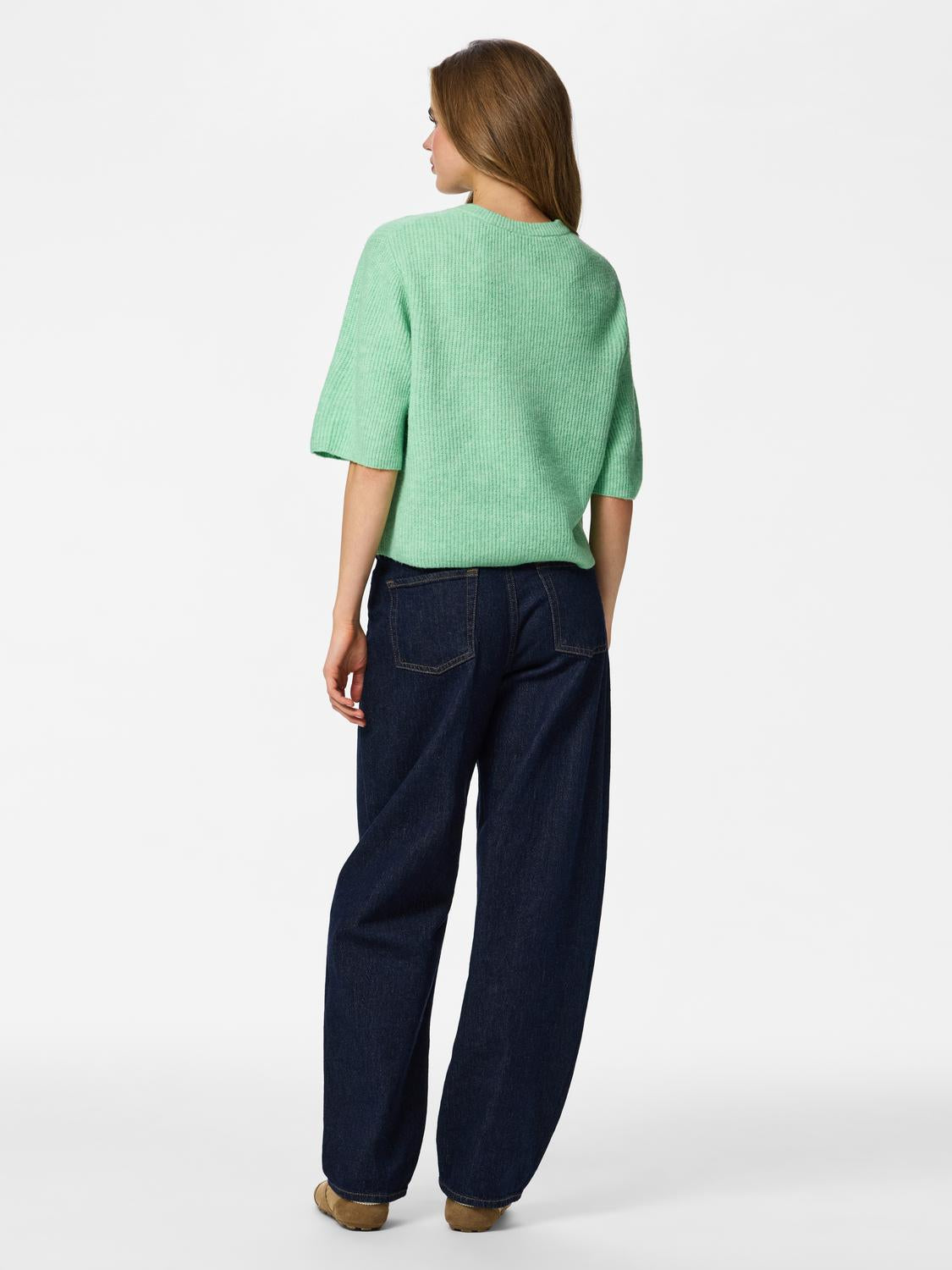 PIECES SILLY SS O-NECK KNIT CARDIGAN