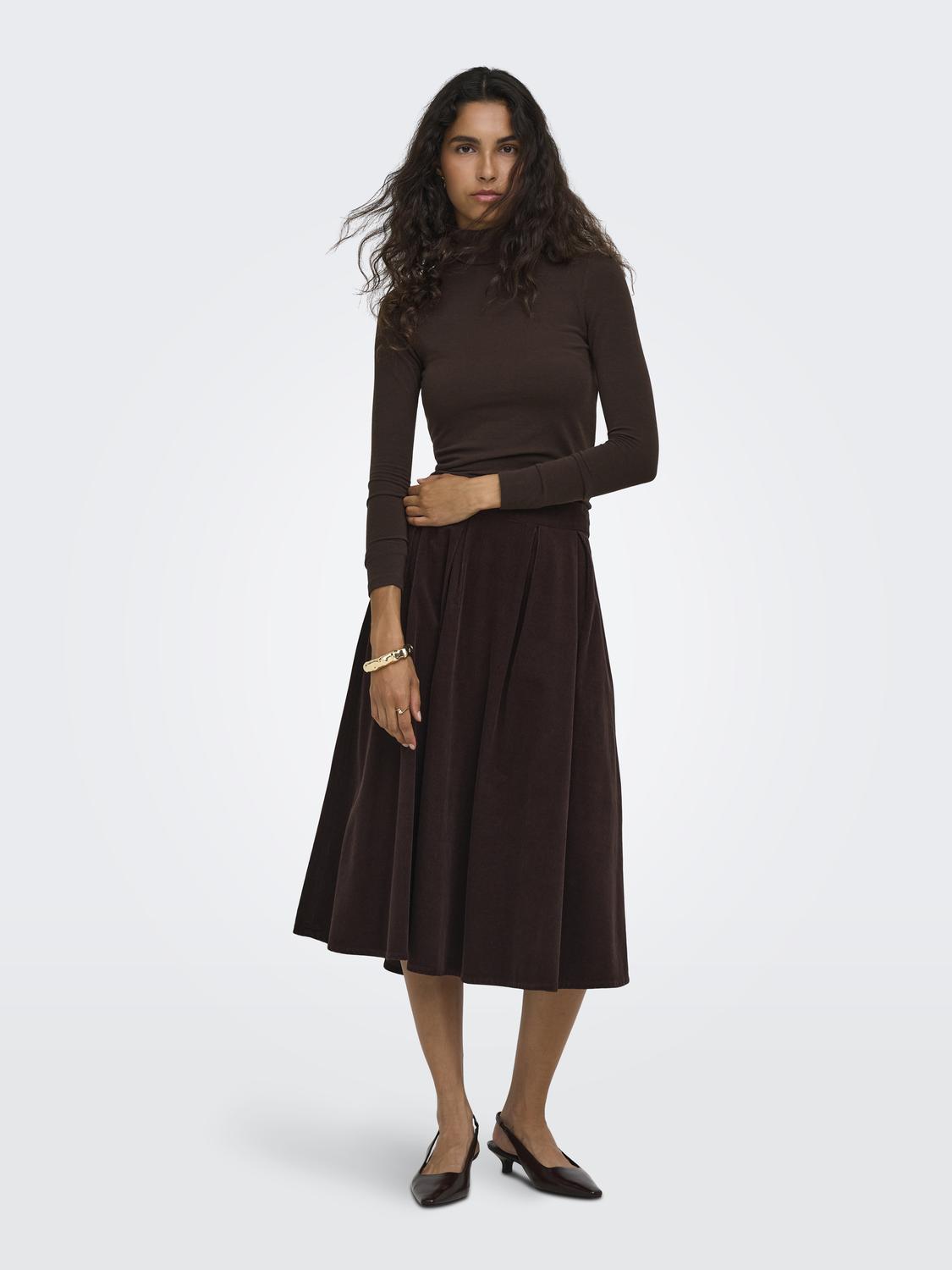 ONLY GLAMOUR L/S ROLL-NECK TOP JRS NOOS
