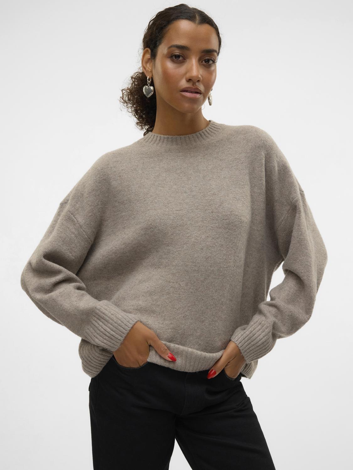 VERO MODA BOOM LS O-NECK PULLOVER